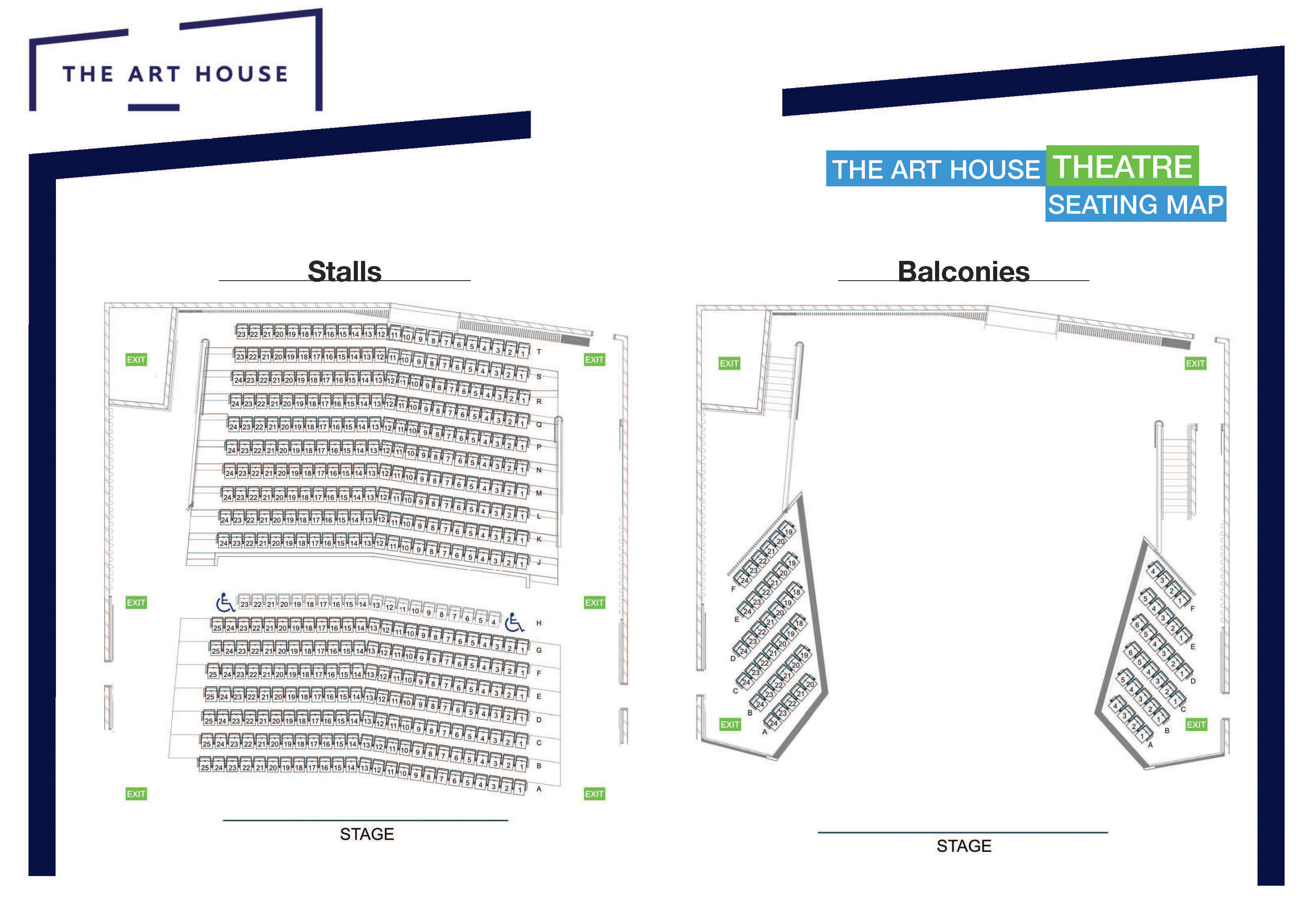 Seating Plans The Art House